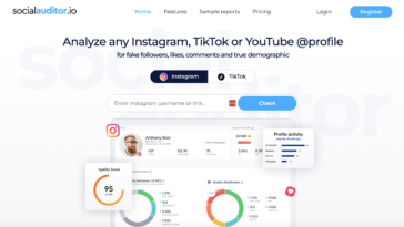 Socialauditor.io Instagram bot analytics